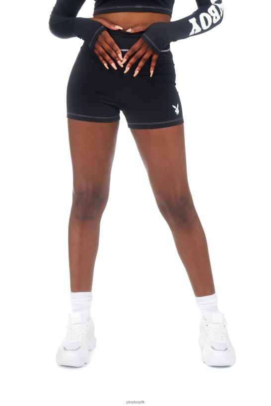 aktive ruched shorts D06FFT1262 tøj Playboy