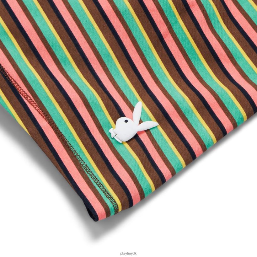 stribede bikershorts D06FFT1291 tøj Playboy