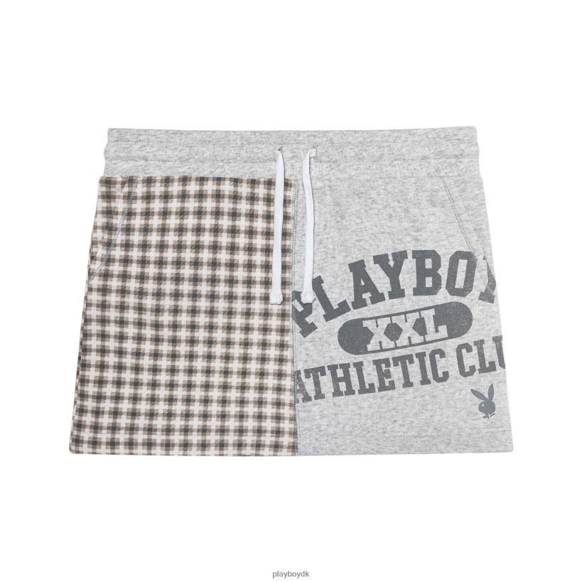 varsity plaid mini-nederdel D06FFT1260 tøj Playboy