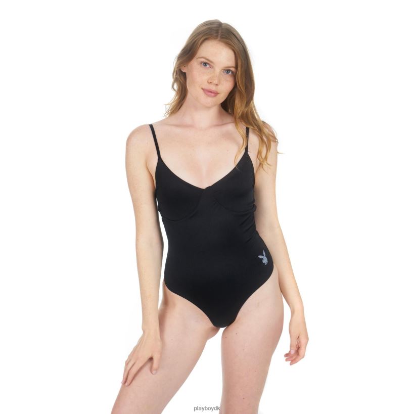 slinky bunny tail bodysuit D06FFT1393 tøj Playboy