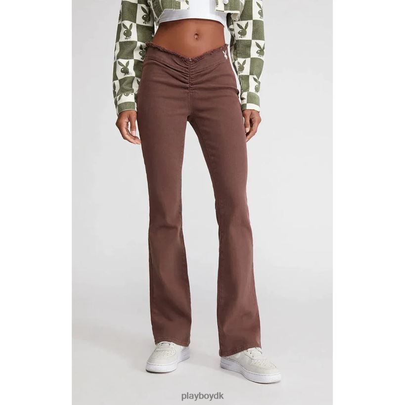 lav talje bootcut denimbukser D06FFT1195 tøj Playboy