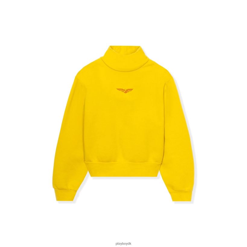 Aviation wings højhalset cropped sweatshirt D06FFT1160 tøj Playboy