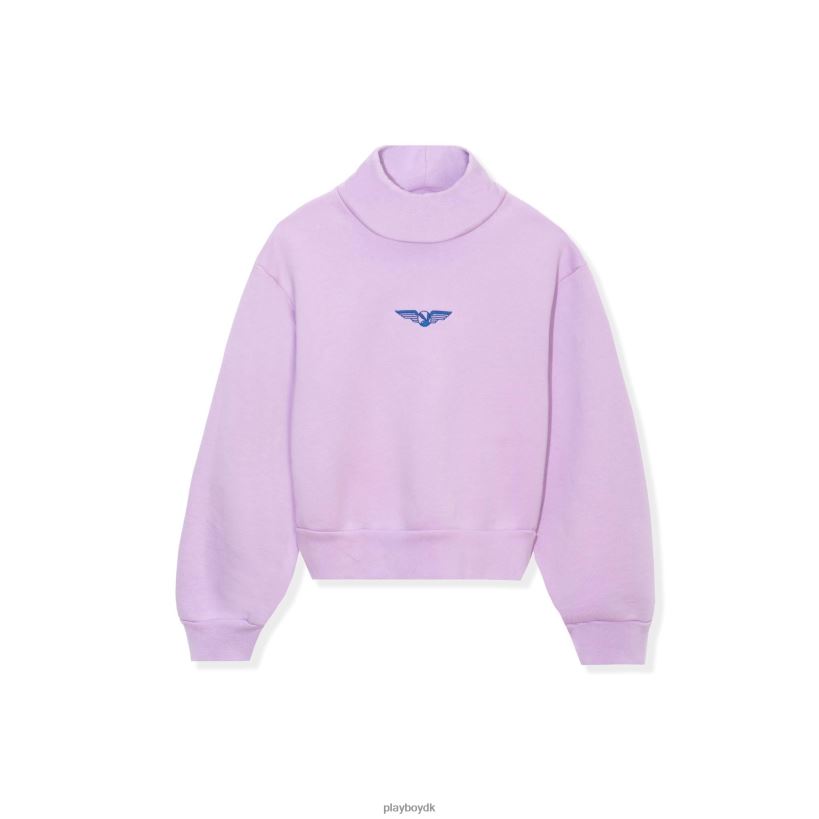 Aviation wings højhalset cropped sweatshirt D06FFT1161 tøj Playboy
