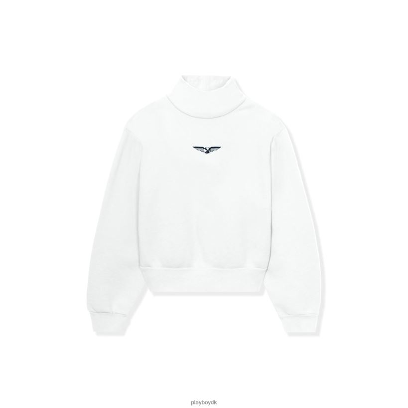 Aviation wings højhalset cropped sweatshirt D06FFT1162 tøj Playboy