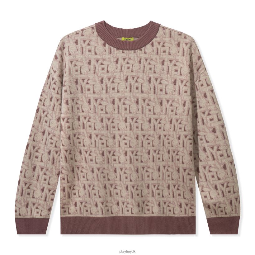 bunny stencil crewneck D06FFT1151 tøj Playboy x Revolve