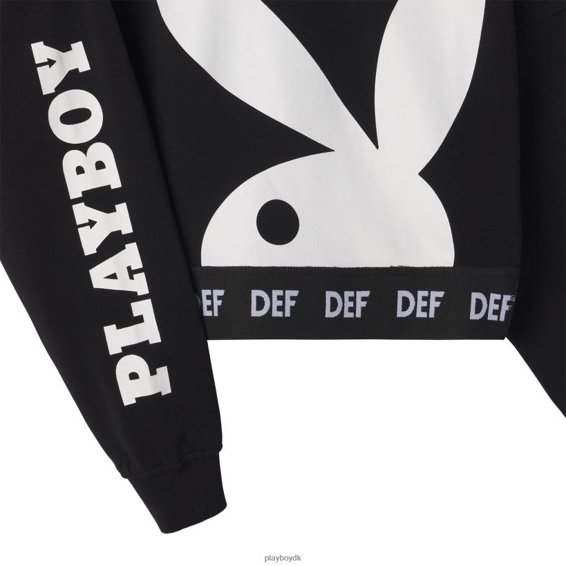 cropped logo crewneck D06FFT1073 tøj Playboy