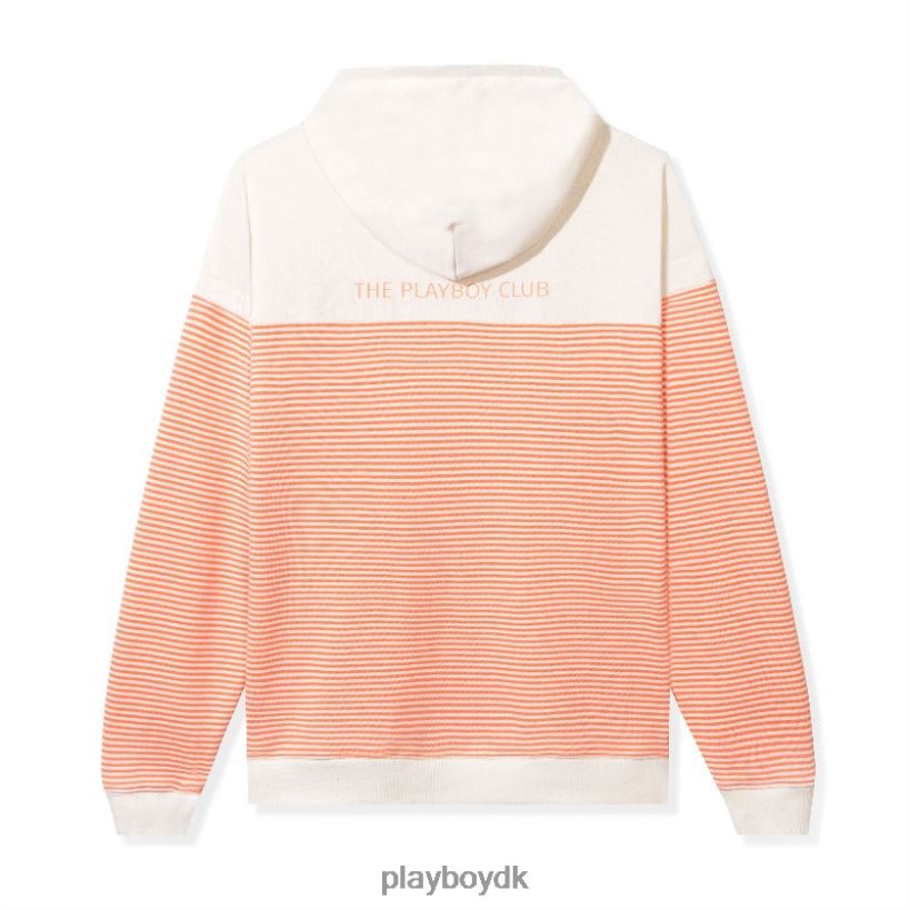 drop stripe vip club quarter lynlås hættetrøje D06FFT1152 tøj Playboy