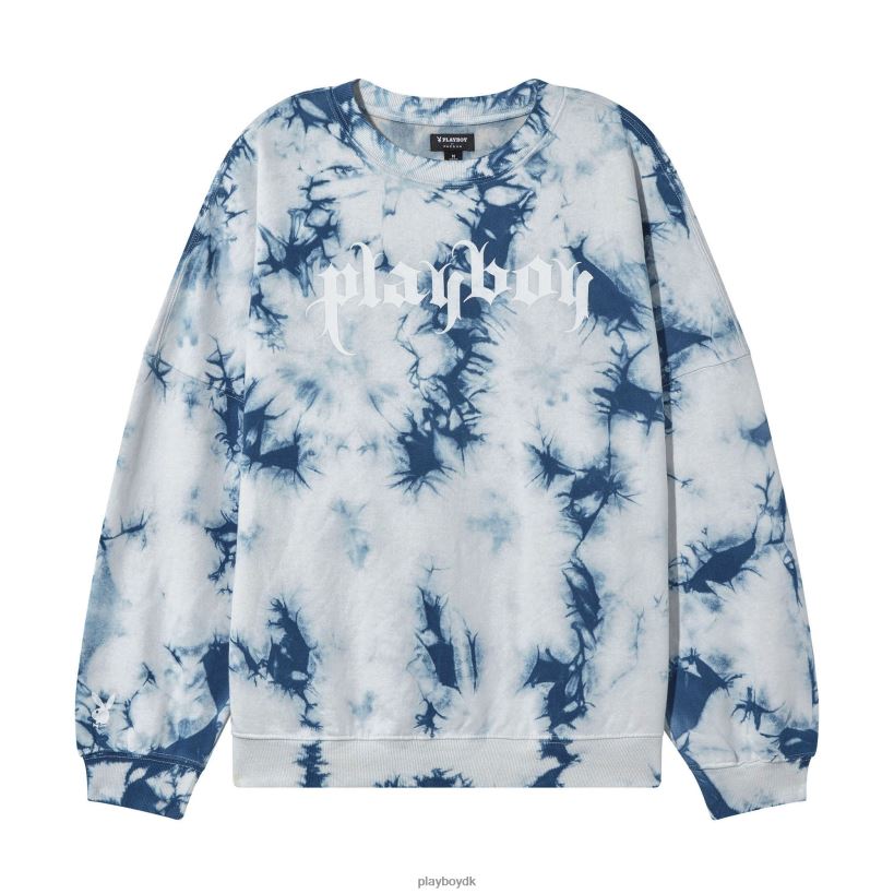krystal tie-dye crewneck D06FFT1150 tøj Playboy