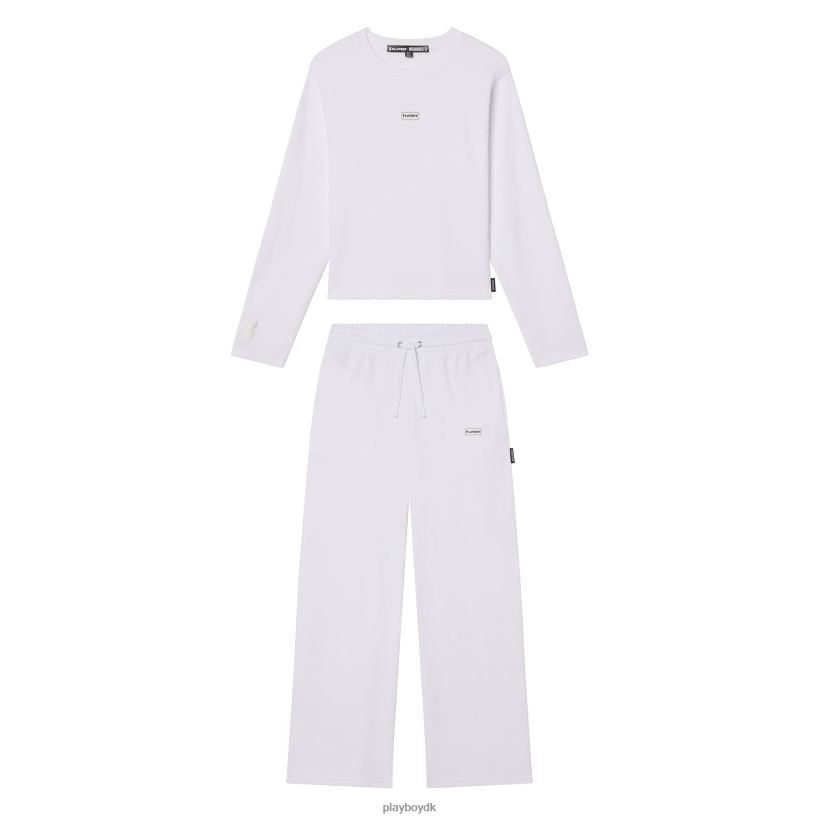 langærmet loungesæt D06FFT1071 tøj Playboy
