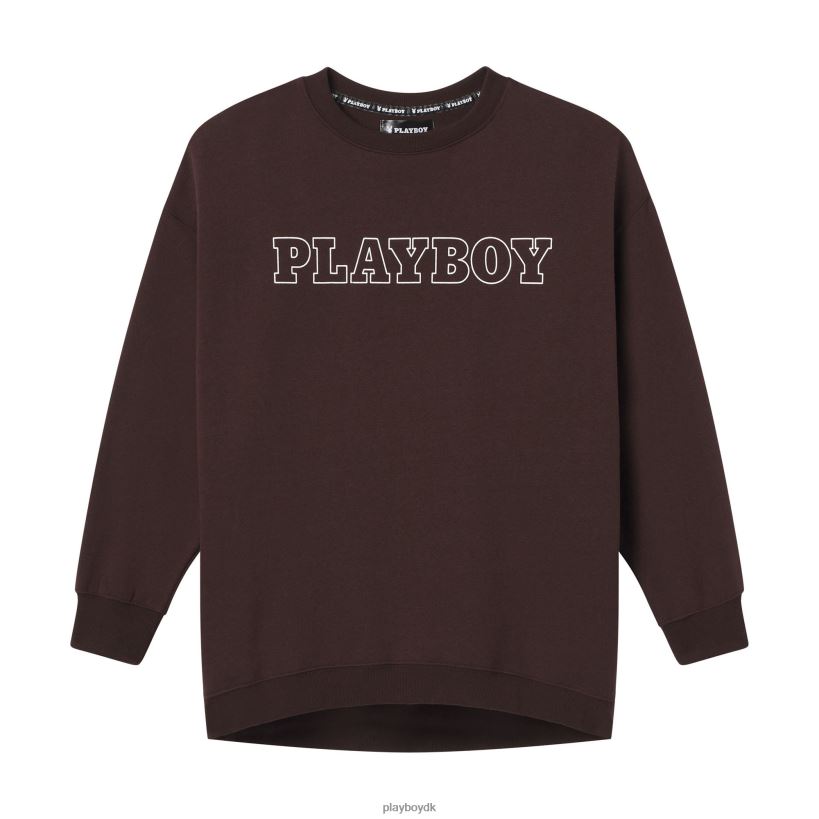 mastehoved crewneck D06FFT1110 tøj Playboy