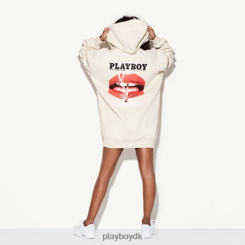 oversized hættekjole D06FFT1148 tøj Playboy
