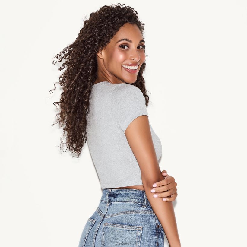 Japansk kaninhoved baby-t-shirt grå D06FFT997 tøj Playboy