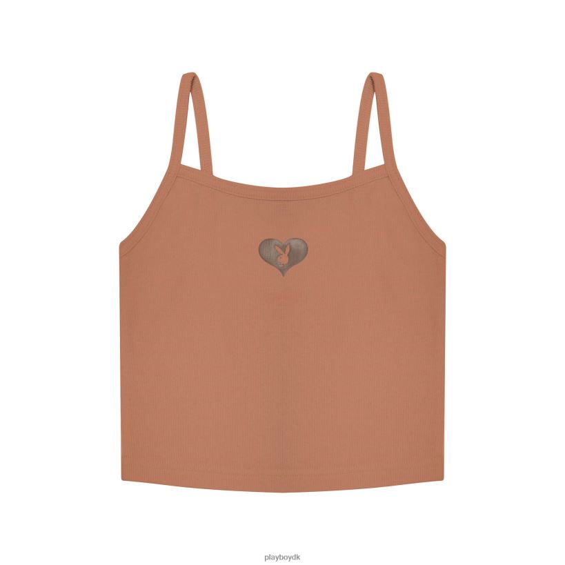bunny hjerte bundet cami top D06FFT1040 tøj Playboy