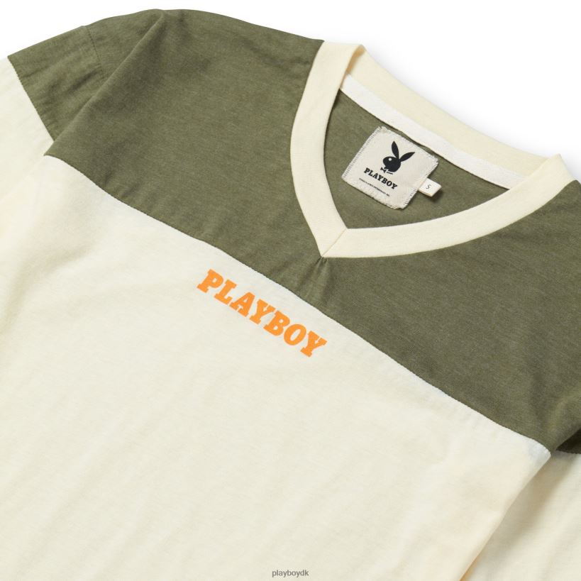camp v-hals jersey 1/2 lang ærme D06FFT1043 tøj Playboy