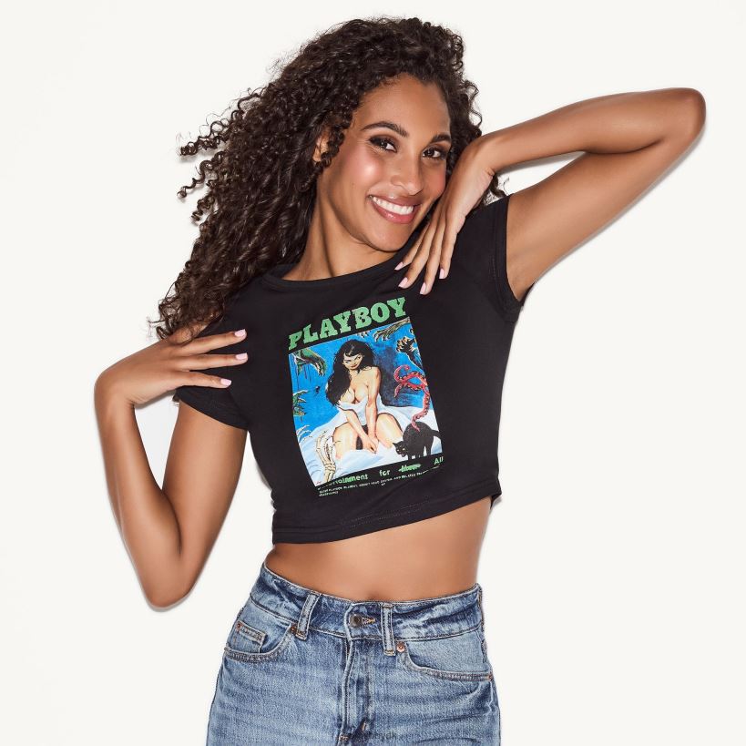 gyserfilm masthead baby tee D06FFT921 tøj Playboy