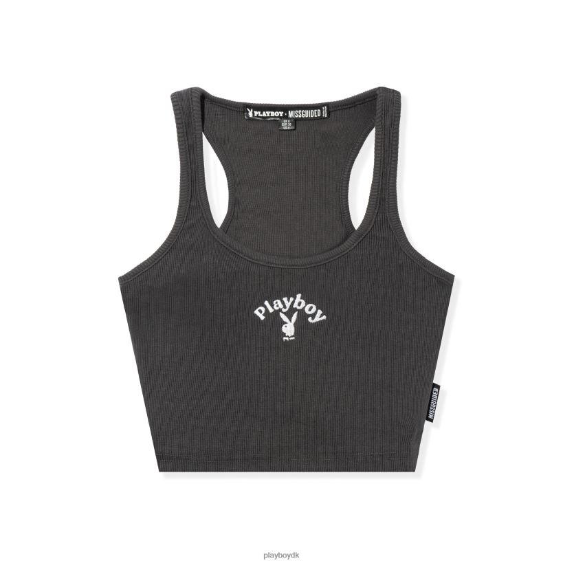 klassisk cropped racer tank D06FFT1038 tøj Playboy