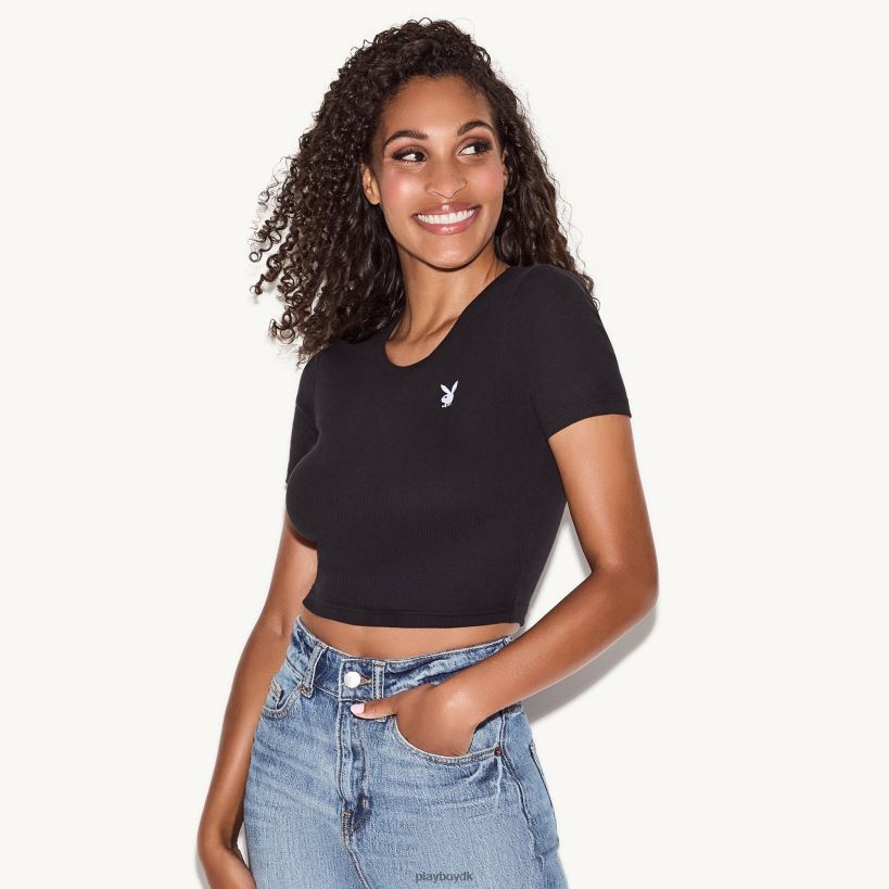 klassisk logo baby t-shirt D06FFT957 tøj Playboy