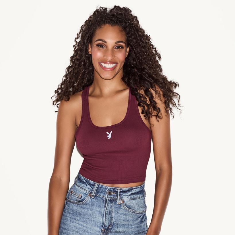 klassisk logo racerback tank D06FFT1007 tøj Playboy