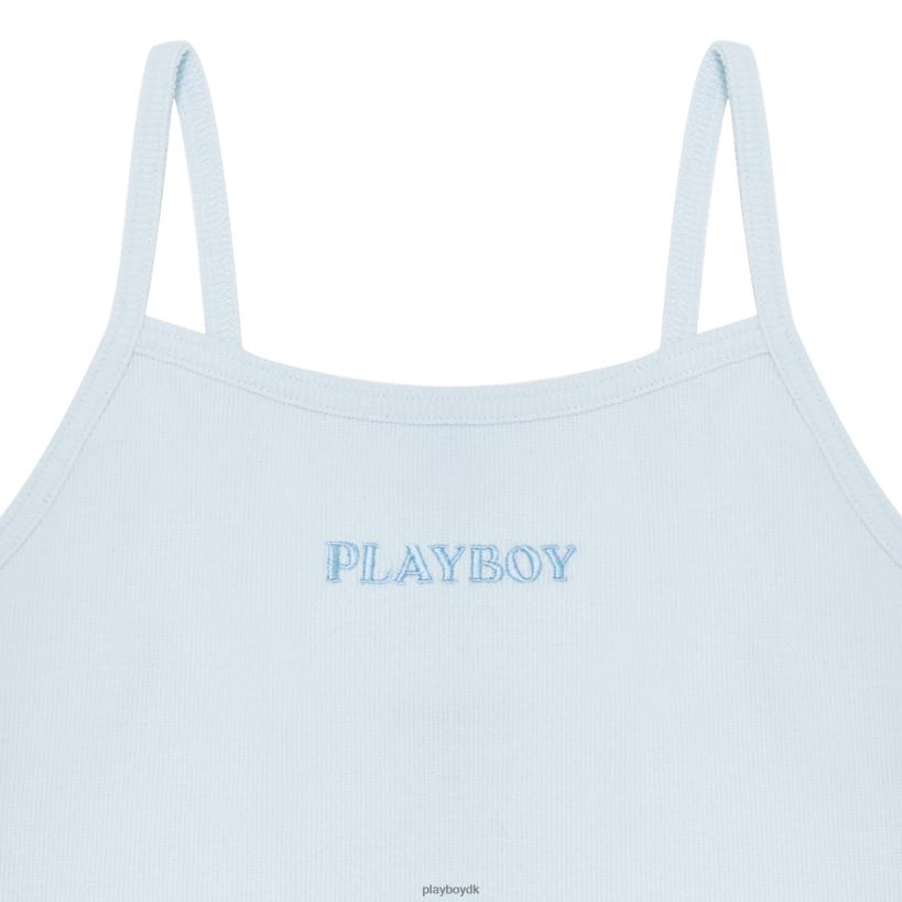 ribbet cami top D06FFT980 tøj Playboy