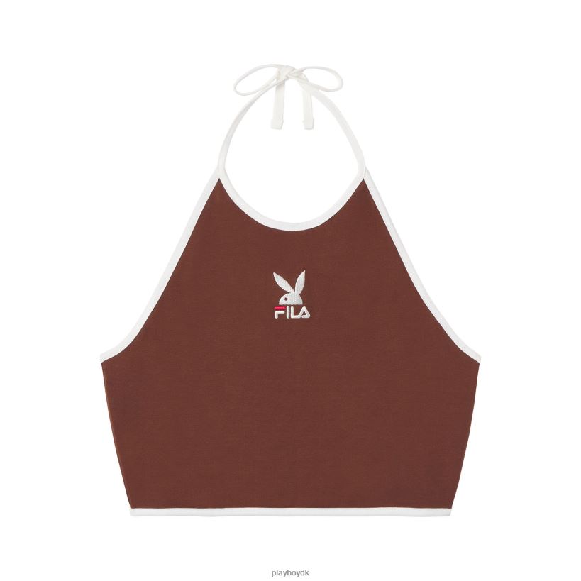 sandra grime top D06FFT953 tøj Playboy x FILA