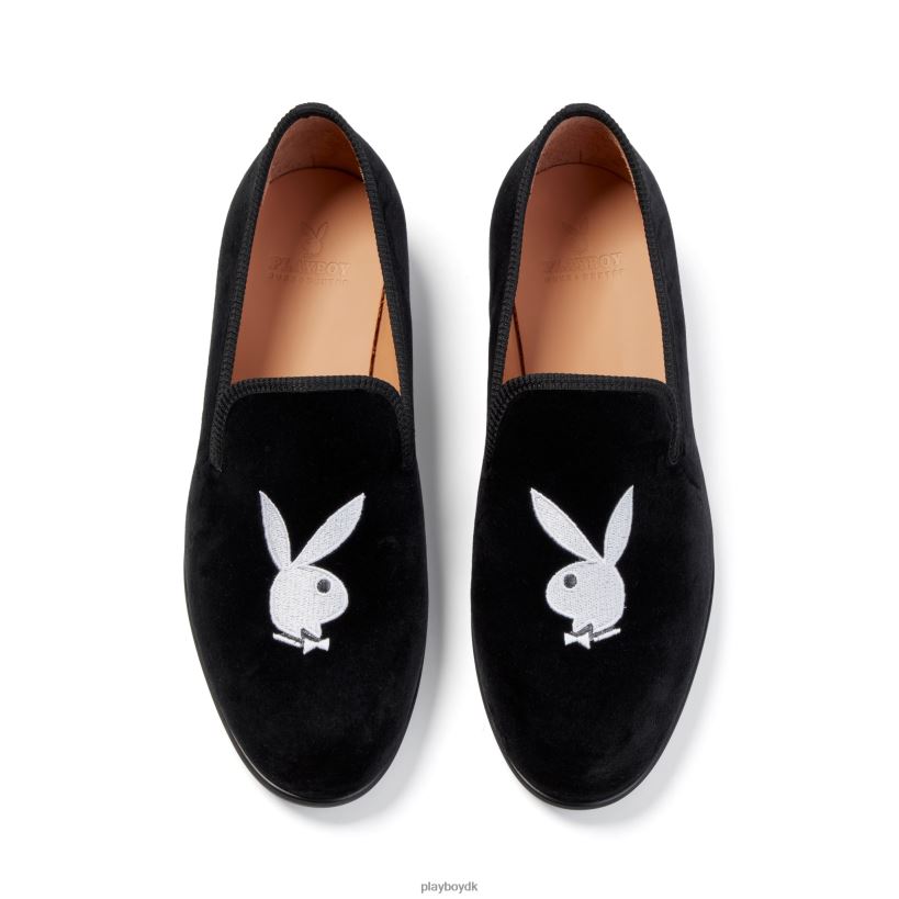 duke + dexter fløjl bunny loafers D06FFT847 fodtøj Playboy