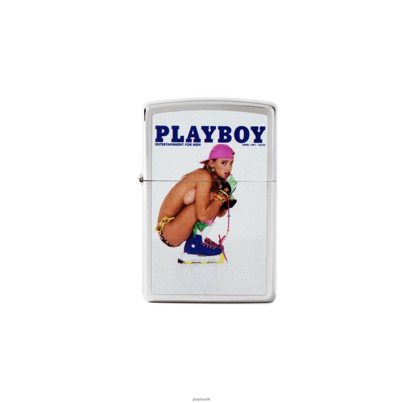 april 1991 cover zippo lighter D06FFT817 tilbehør Playboy