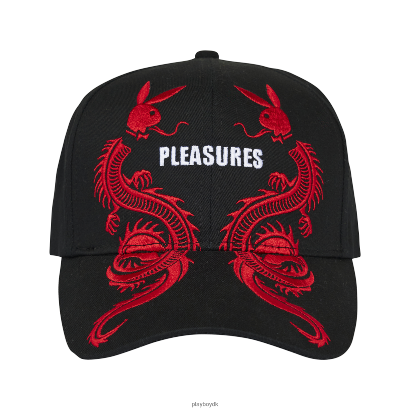 haler 6 panel hat D06FFT809 tilbehør Playboy x Pleasures