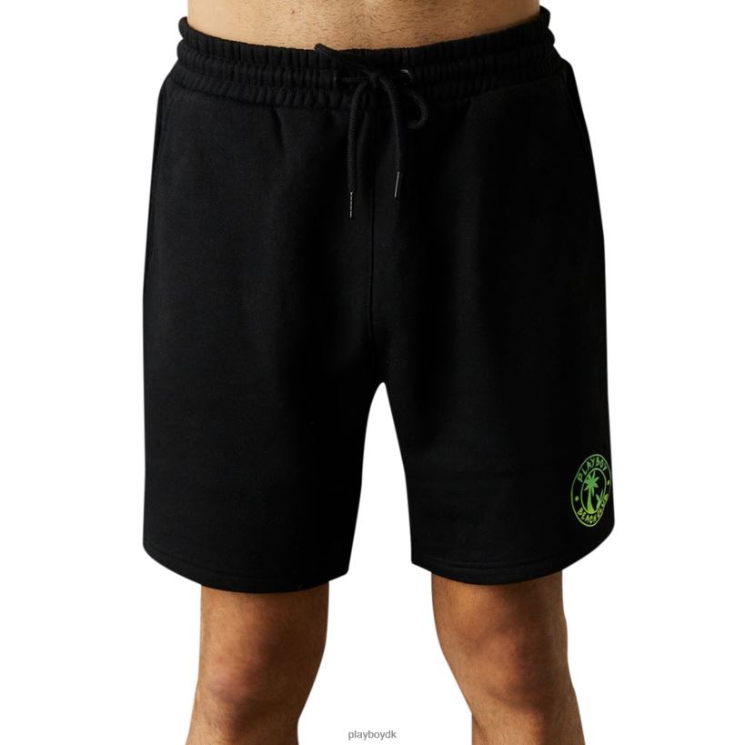 beach club grafiske shorts D06FFT631 tøj Playboy