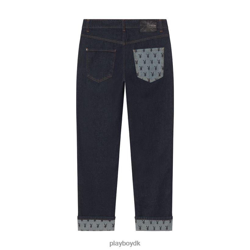 denim bukser D06FFT534 tøj Playboy x John Richmond