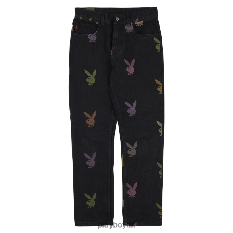 scatter denimbukser D06FFT537 tøj Playboy x Pleasures