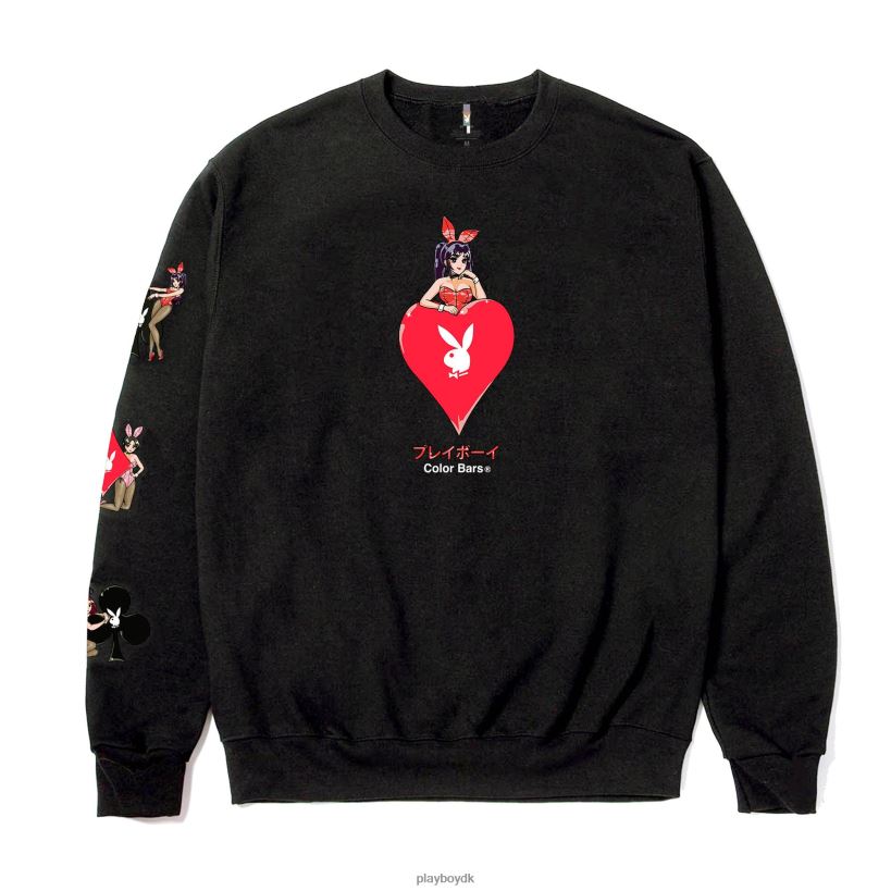 hjerte es 3.0 crewneck D06FFT353 tøj Playboy