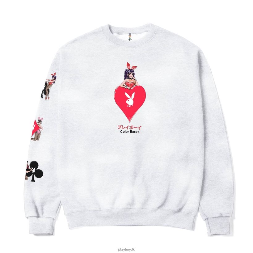 hjerte es 3.0 crewneck D06FFT354 tøj Playboy