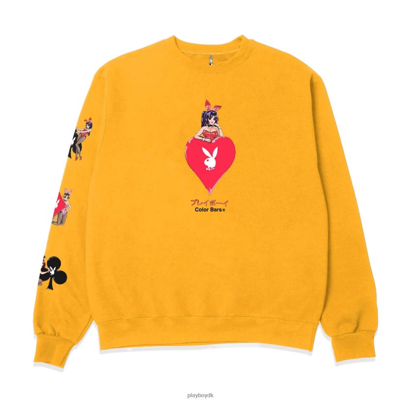 hjerte es 3.0 crewneck D06FFT355 tøj Playboy