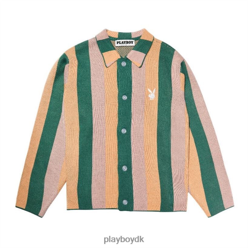 malibu stribet sweater D06FFT519 tøj Playboy