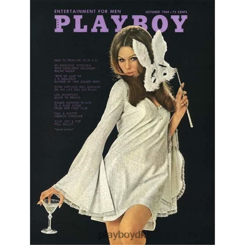 oktober 1968 hættetrøje med cover D06FFT409 tøj Playboy