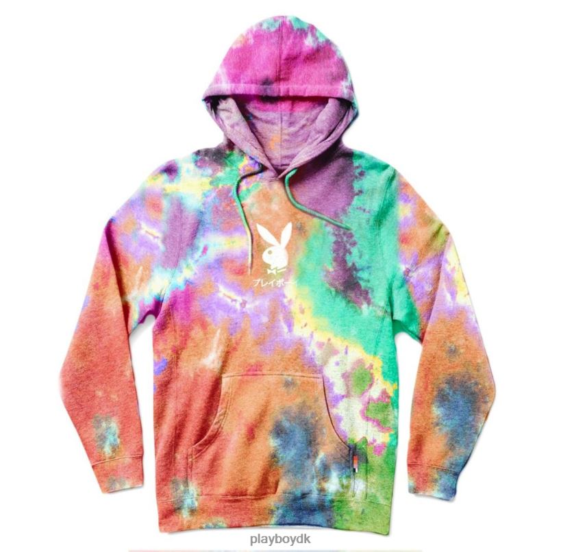 tokyo club hættetrøje tie-dye D06FFT357 tøj Playboy