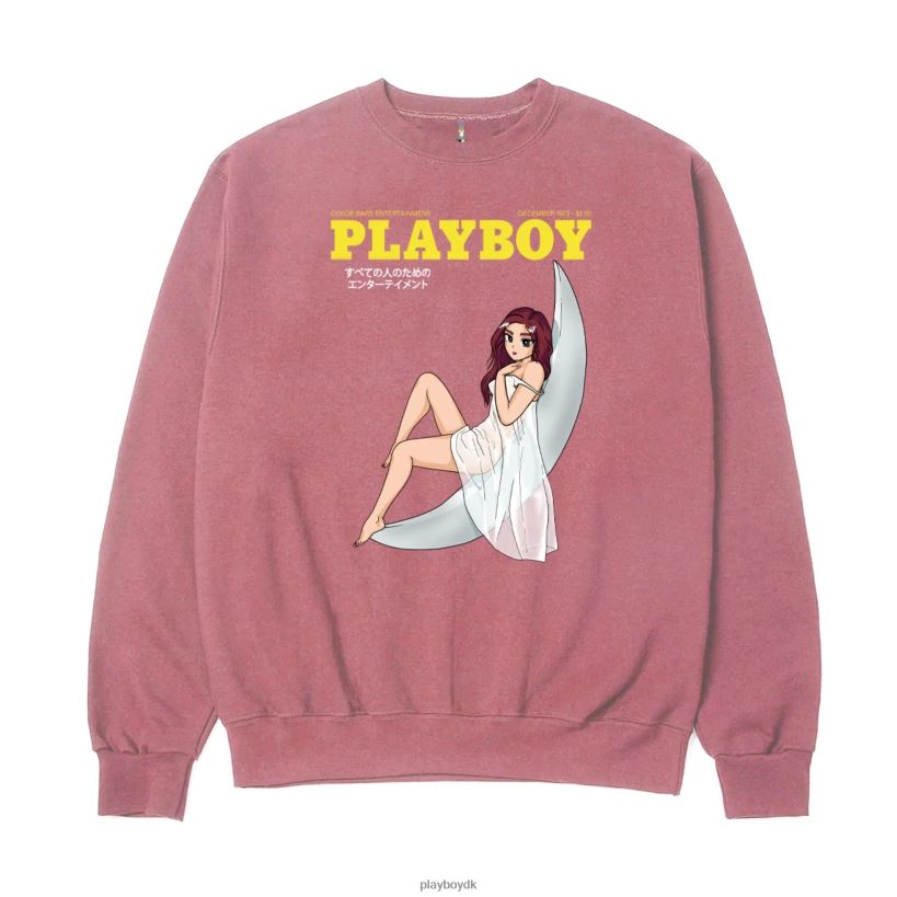 tokyo club månebelyst crewneck D06FFT366 tøj Playboy