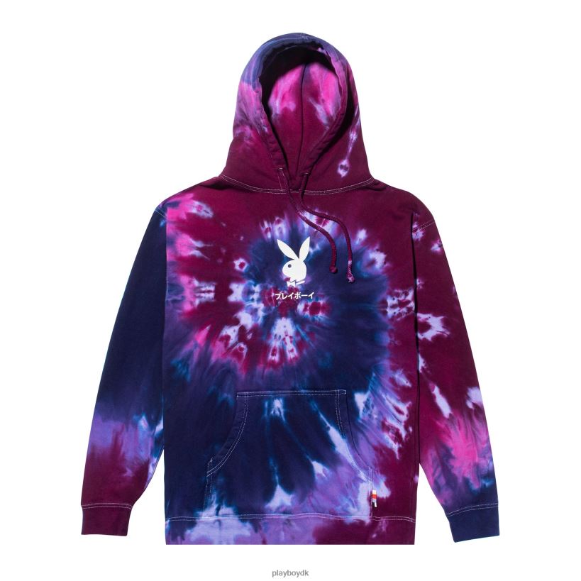 tokyo club tie-dye hættetrøje D06FFT358 tøj Playboy