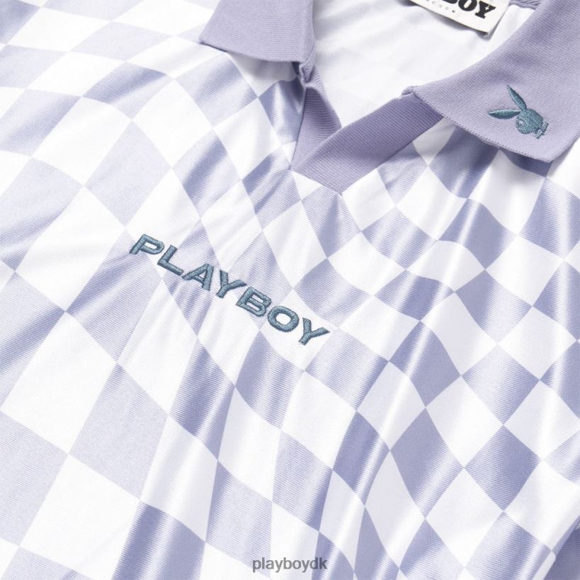 bølget poloshirt D06FFT160 tøj Playboy