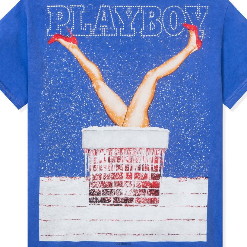 december 2013 pigmentvasket t-shirt D06FFT175 tøj Playboy