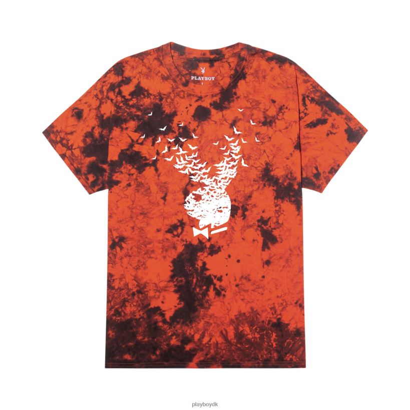 eksploderende flagermus tie-dye t-shirt D06FFT257 tøj Playboy