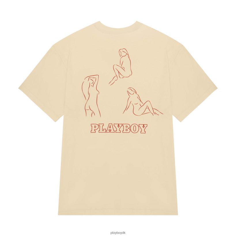 elskere lomme t-shirt D06FFT322 tøj Playboy