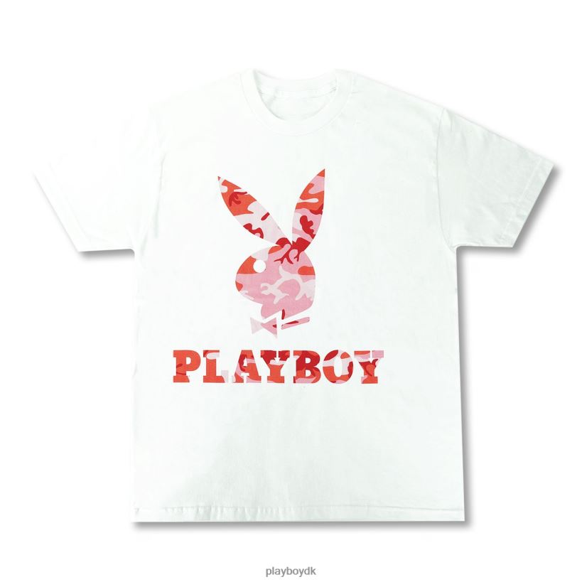 kaninhoved camo-t-shirt D06FFT136 tøj Playboy