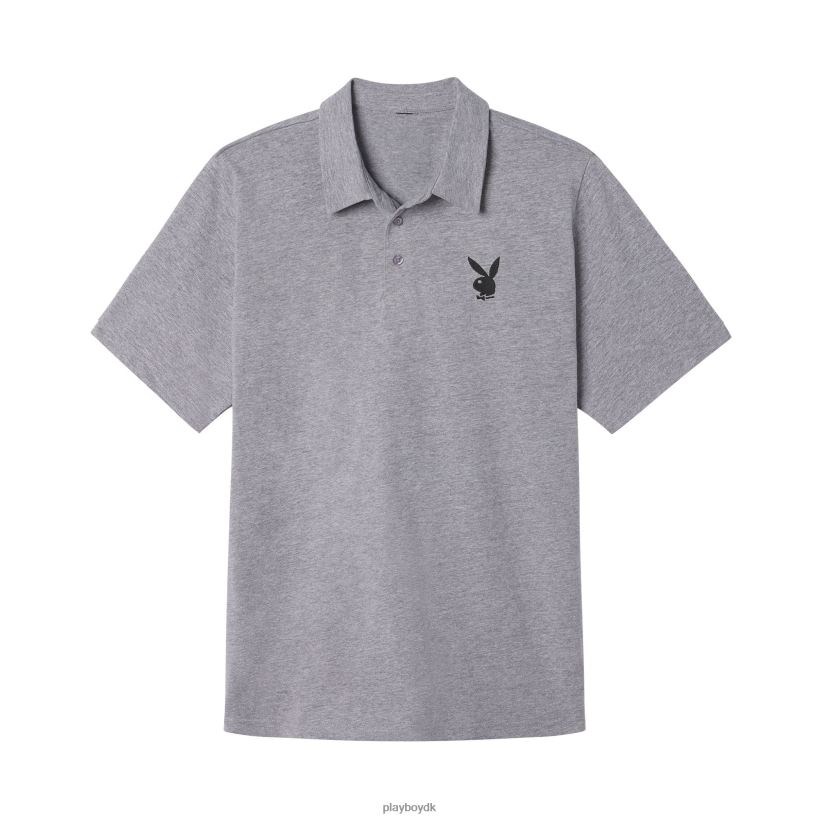 klassisk poloshirt med kaninhoved D06FFT248 tøj Playboy