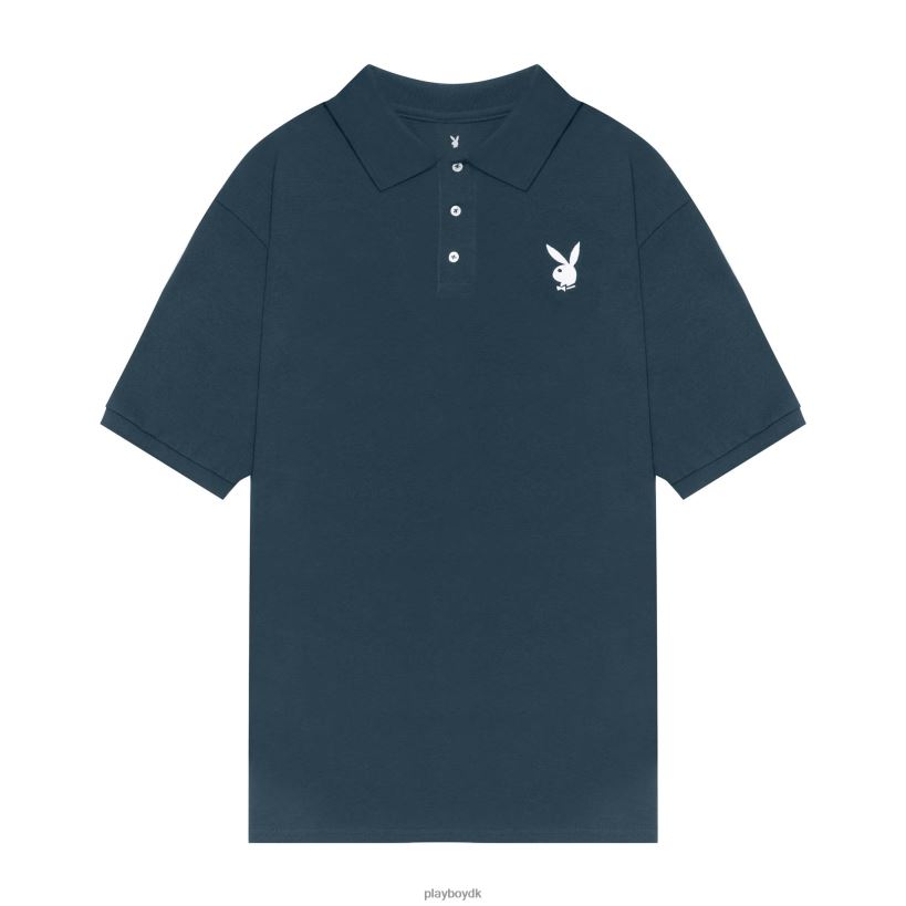 klassisk poloshirt med kaninhoved D06FFT251 tøj Playboy