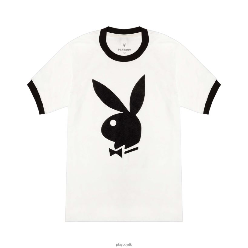 klassisk ringer t-shirt D06FFT126 tøj Playboy