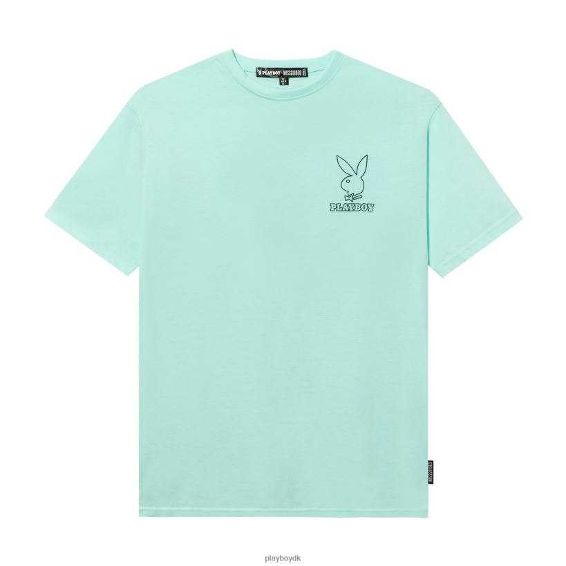 logo oversized t-shirt D06FFT192 tøj Playboy