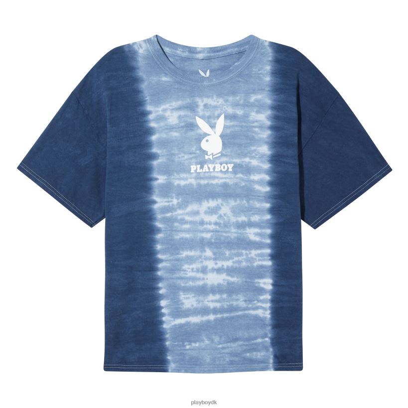 logo vertikal tie-dye t-shirt D06FFT122 tøj Playboy
