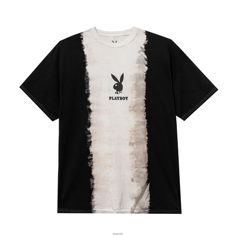 logo vertikal tie-dye t-shirt D06FFT123 tøj Playboy