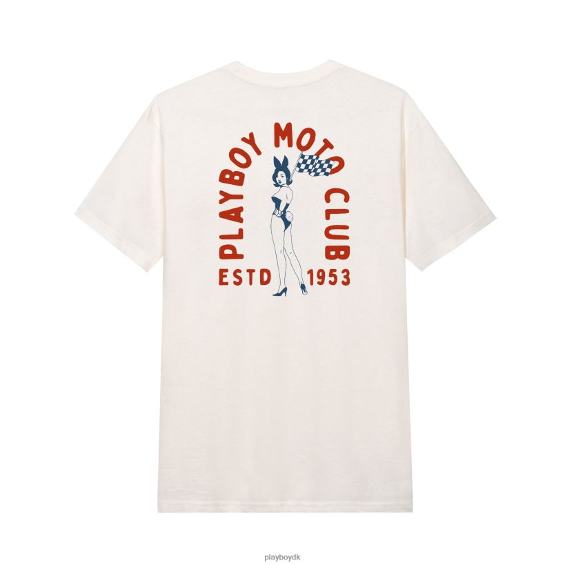 moto club t-shirt D06FFT217 tøj Playboy
